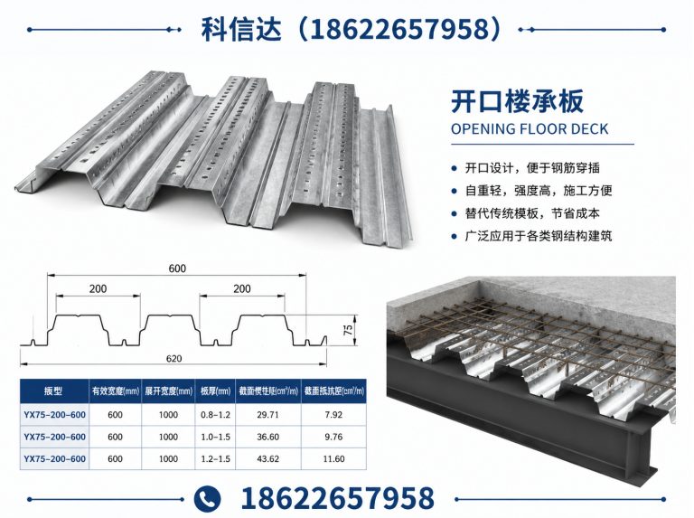南开区楼承板厂家展示图